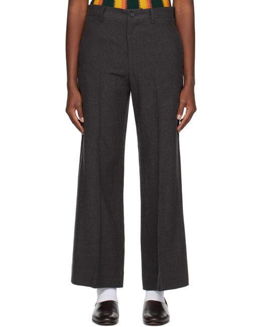 Sasquatchfabrix Black Silhouette Trousers for men