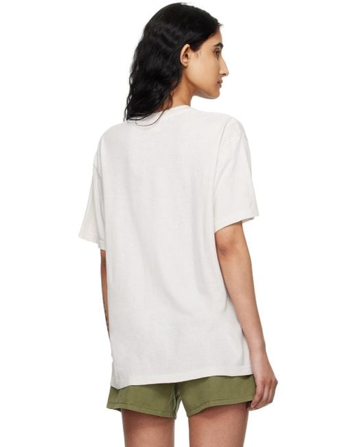 Re/done Multicolor Off- Easy Picnic T-shirt