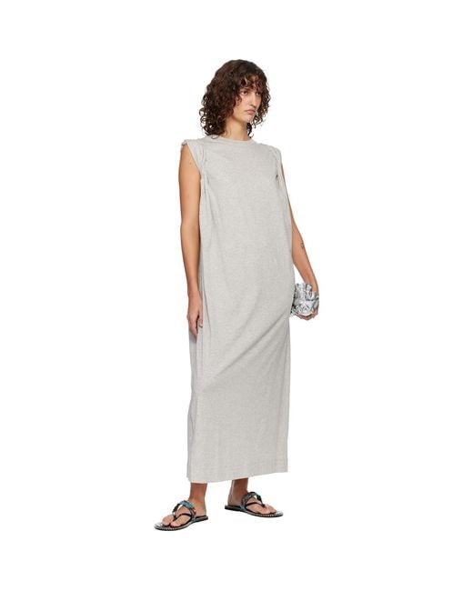 Dries Van Noten Black Loose T-Shirt Maxi Dress
