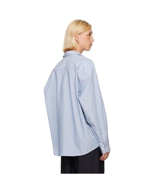 Baserange Blue Claude Shirt