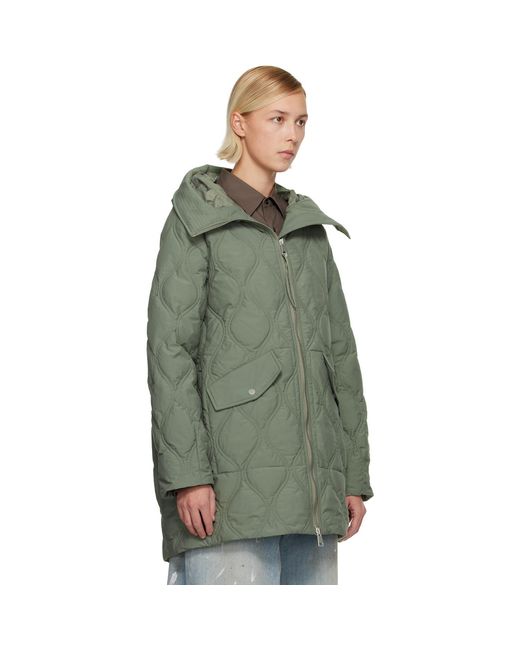 Canada Goose Green Alessia Down Coat