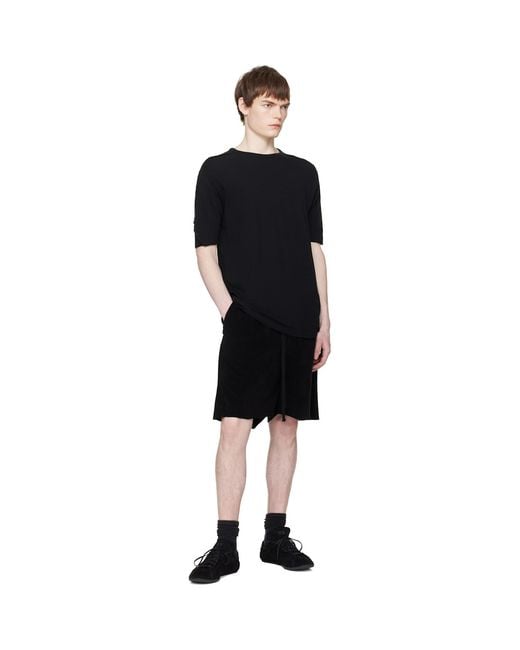 Thom Krom Black M Ts 921 T-Shirt for men