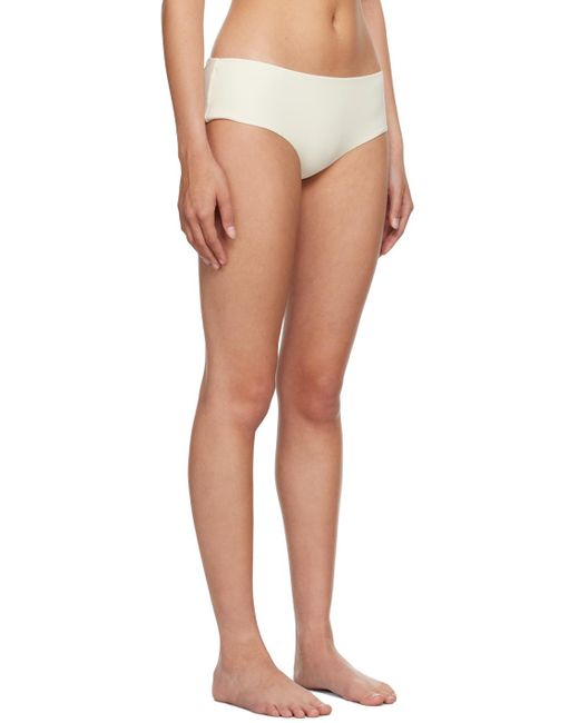 The Row Off-white Abbeta Bikini Bottoms