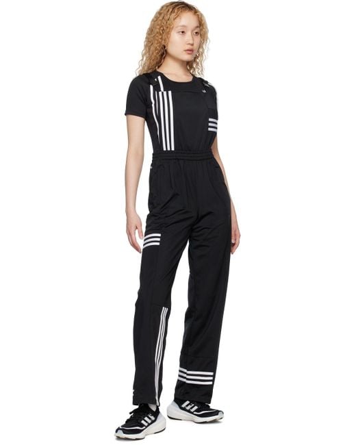 Adidas Originals Black 3-stripes Overalls