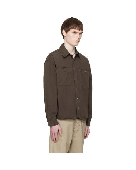 Jeanerica Brown André Shirt for men