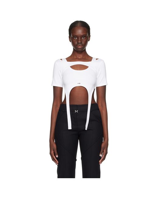 HELIOT EMIL Black Hail Harness T-Shirt