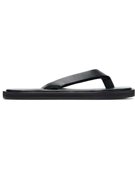 Studio Nicholson Black Curren Flip-Flops for men