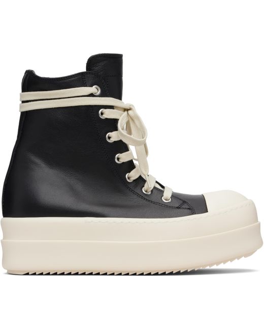 Rick Owens Black Concordians Mega Bumper Sneakers