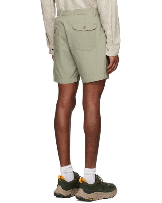 Corridor NYC Natural Camp Pocket Shorts for men