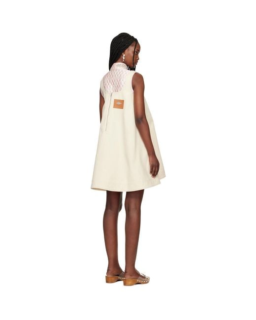 Simone Rocha Black A-Line Minidress