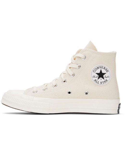 Converse Black Off-white Chuck 70 Hi Sneakers for men