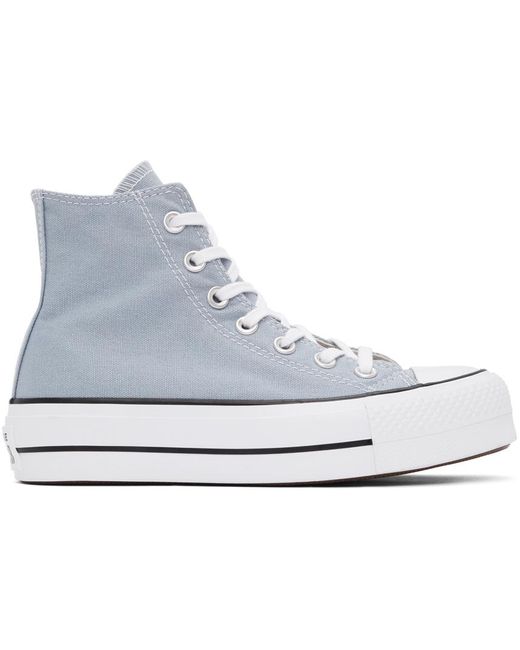 Converse Gray Grey Chuck Taylor All Star Lift High Sneakers