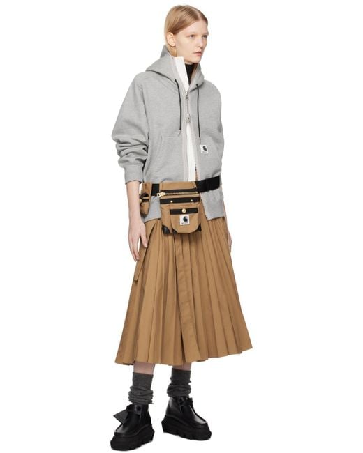 Sacai Carhartt Wipエディション グレー フーディ グレー | Lyst Sacai Carhartt Wipエディション グレー フーディ グレー | Lyst