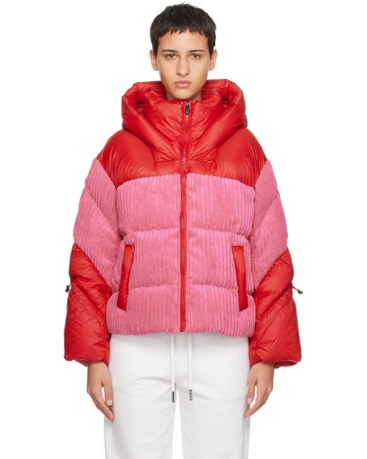 Perfect Moment Red Zao Short Down Jacket