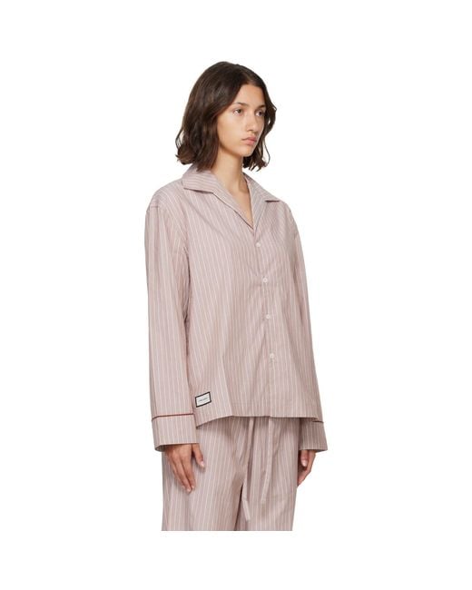 Entire studios Brown L/S Pyjama Shirt