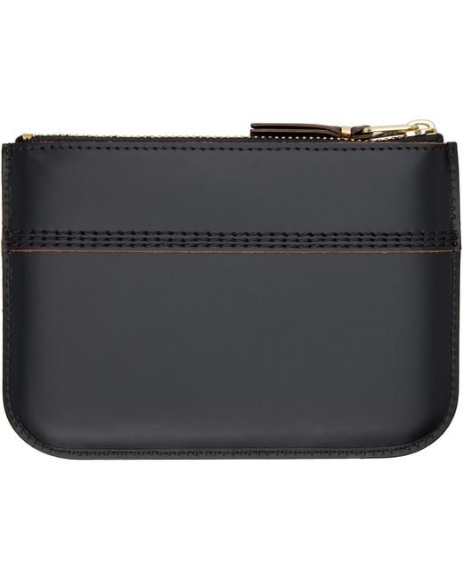 Comme des Garçons Black Triple Stitch Pouch