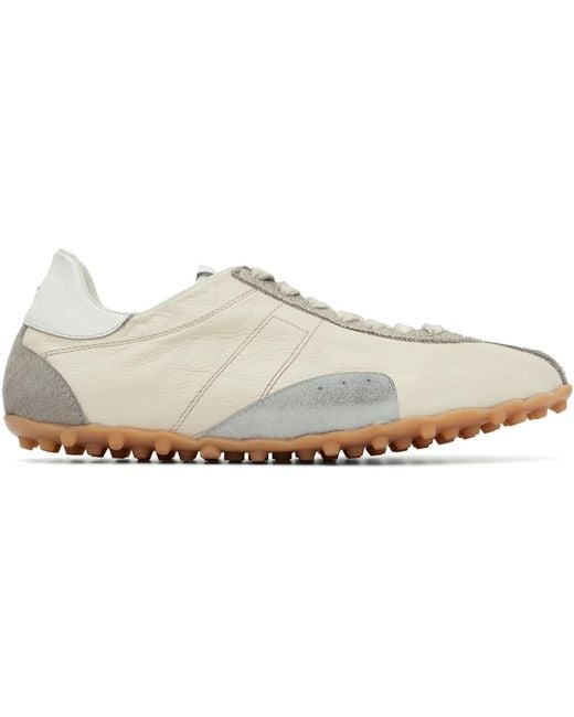 Maison Margiela Black Off- Sprinter Sneakers for men