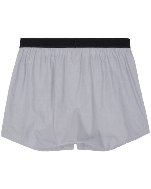Tom Ford Gray Cotton Boxers for men