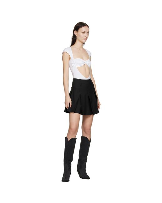 Beaufille Black Ssense Exclusive Baes Bodysuit