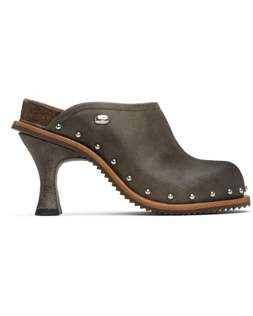 DIESEL Black D-Woodstock Mi Clog Mules