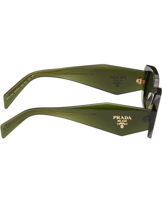 Prada Green 'Prada Symbole' Sunglasses