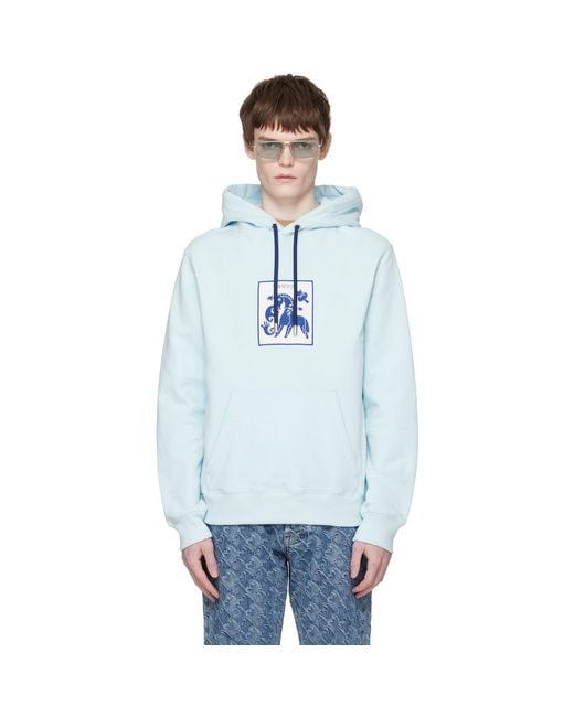 Pull À Capuche Bleu Lanvin pour homme en coloris Blue