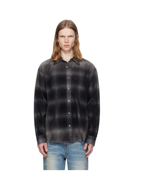 MMIC Black Union Shirt for men