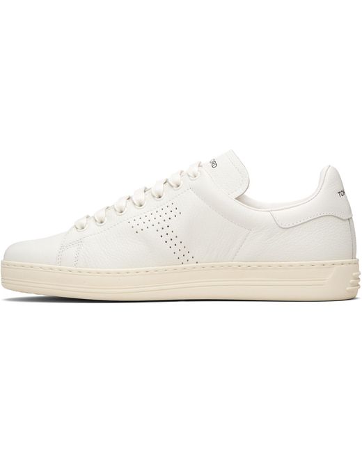 Tom Ford White Off- Warwick Sneakers for men