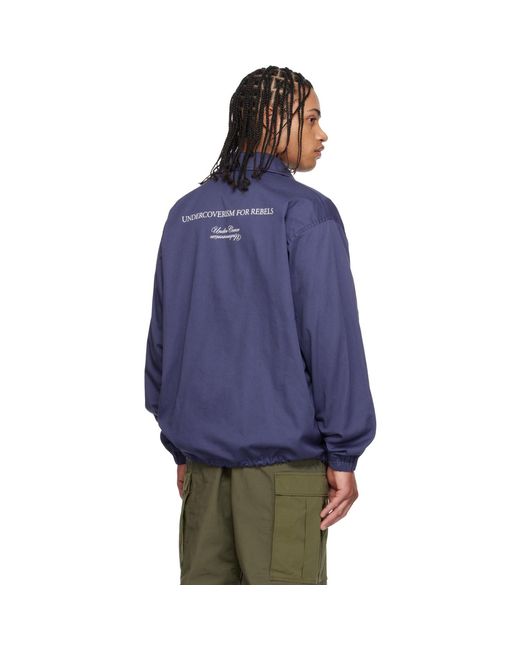 Undercover Blue Up1F4204 Jacket for men