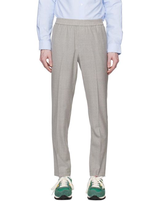 Harmony White Paolo Trousers for men