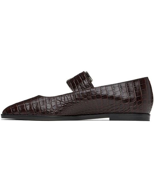 Aeyde Black Sunny Ballerina Flats
