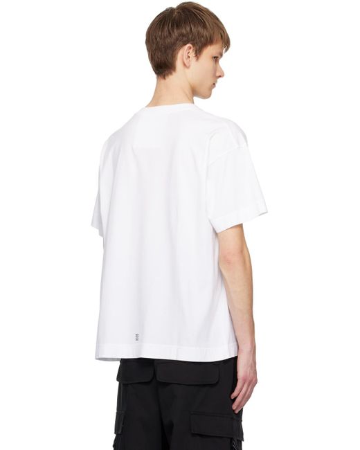 Givenchy White Boxy-fit T-shirt for men
