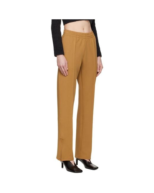 Anine Bing Natural Tan Kameron Lounge Pants
