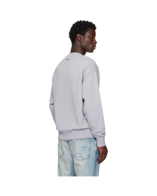 Jean Paul Gaultier Black Printed Water Sweatshirt for men