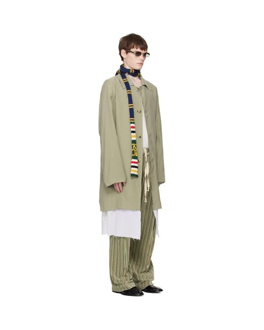 Edward Cuming Black Exploded Lining Coat for men