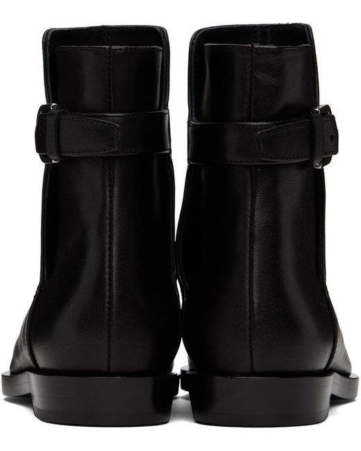 Totême  Toteme Black 'the Belted' Boots