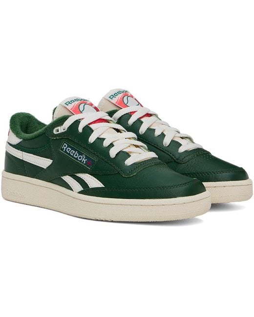 Reebok Green Club C Revenge Vintage Sneakers for men