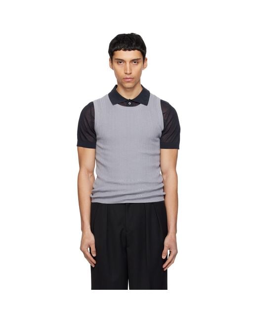 Carrera Black Tone Tank Top for men