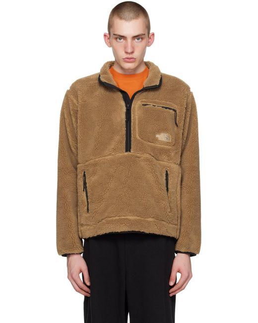 The North Face Black Brown Extreme Pile Sweater for men