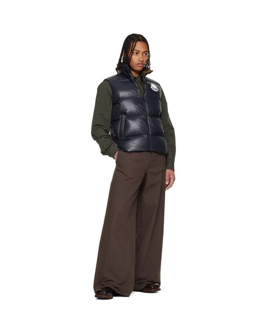 Moncler Black Lipsi Down Vest for men
