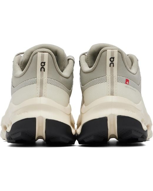 On Shoes Gray Cloudhoriz 2 Waterproof Sneakers