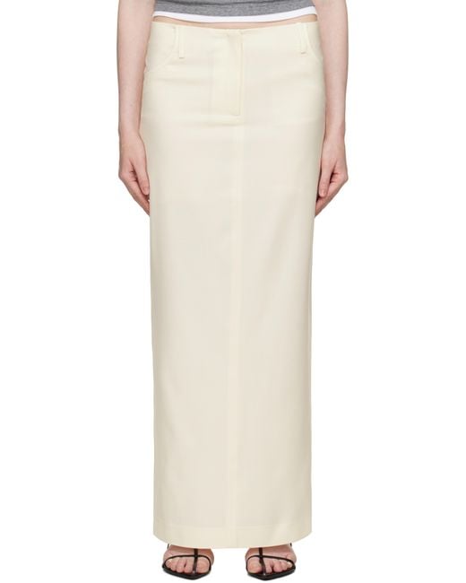 AYA MUSE Natural Mysti Maxi Skirt