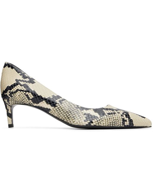 Khaite Black Jet D'Orsay Low Heels