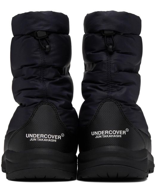 Undercover Black Navy The North Face Edition Soukuu Nuptse Boots for men