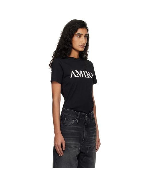 Amiri Black Core Logo T-Shirt