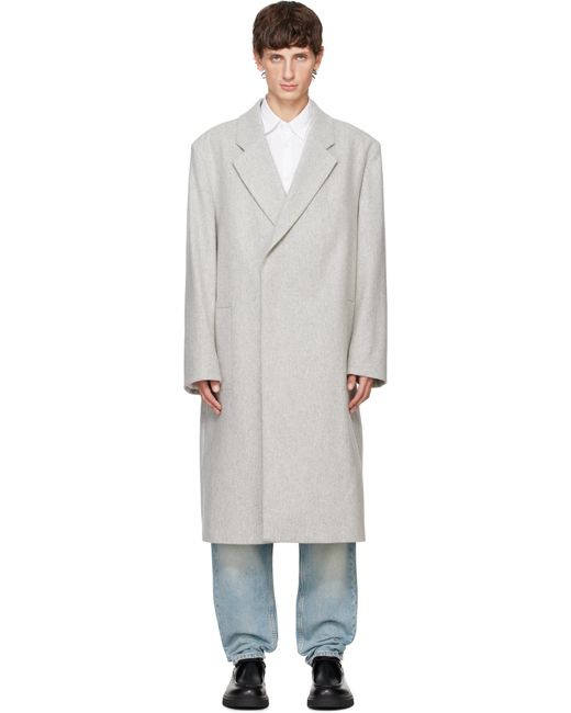 HUGO Black Relaxed-Fit Coat for men