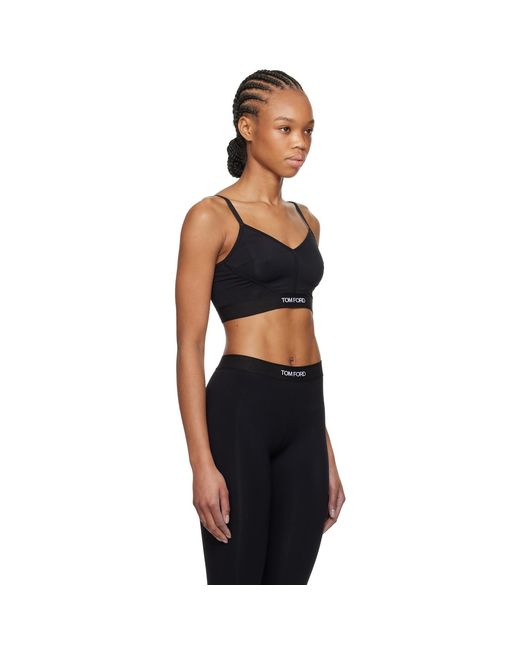 Tom Ford Black Modal Signature Bra