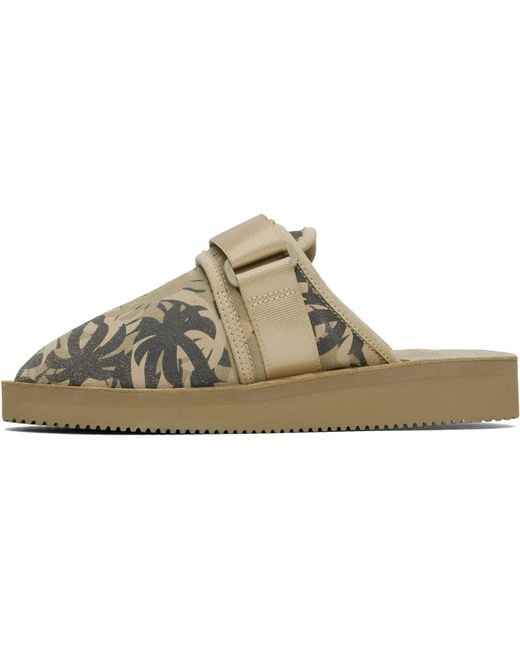 Palm Angels Black Suicoke Edition Zavo Slippers