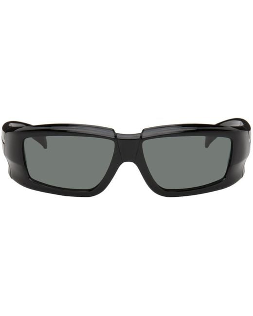 Rick Owens Black Rick Sunglasses for men