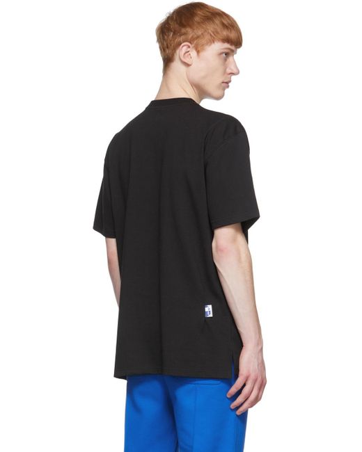 Adererror Black Tap T-Shirt for men